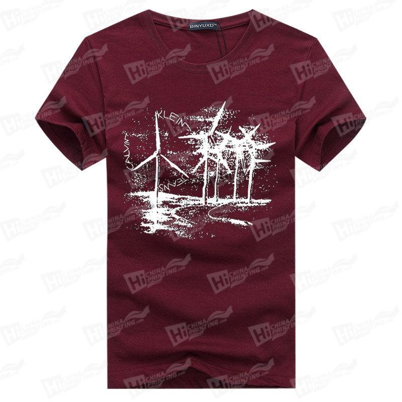 Windmill-Screen Printing T-shirts Stock For Wholesale